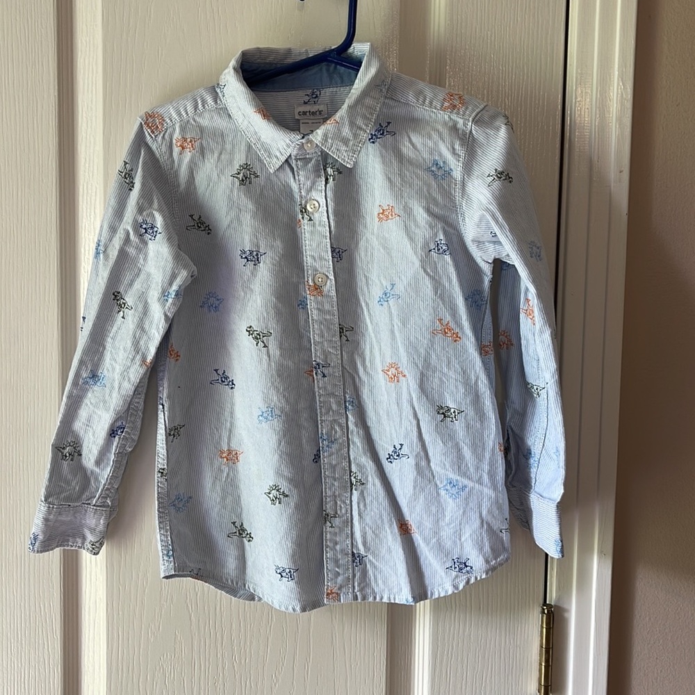 Dinosaur Button Up Shirt